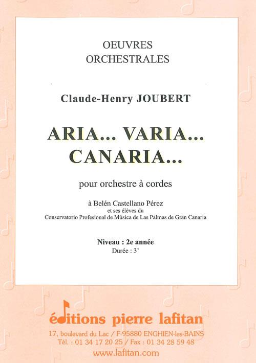 Aria - Varia - Canaria